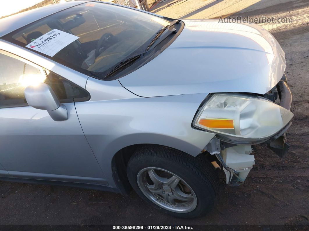 2009 Nissan Versa 1.8s Silver vin: 3N1BC13E29L481756