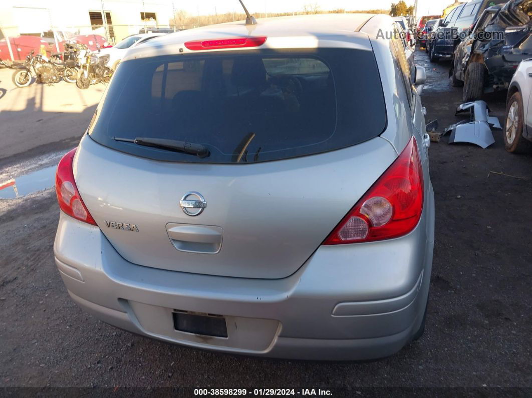 2009 Nissan Versa 1.8s Silver vin: 3N1BC13E29L481756