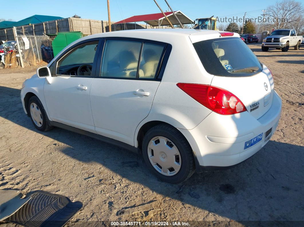 2009 Nissan Versa 1.8s White vin: 3N1BC13E29L493731