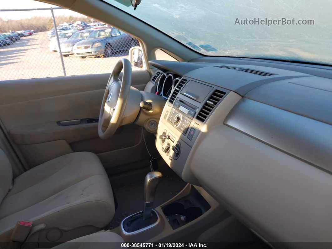 2009 Nissan Versa 1.8s White vin: 3N1BC13E29L493731