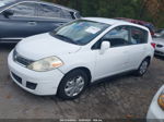 2009 Nissan Versa 1.8 S White vin: 3N1BC13E39L370097