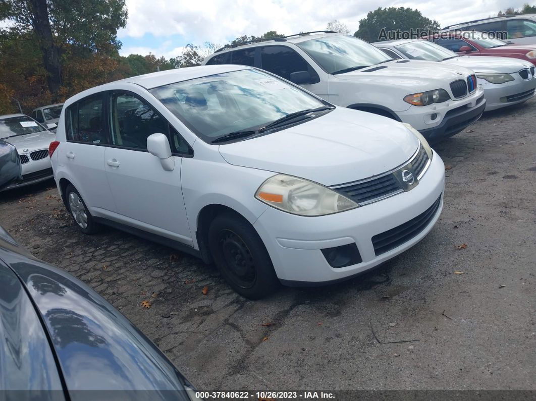 2009 Nissan Versa 1.8 S White vin: 3N1BC13E39L370097