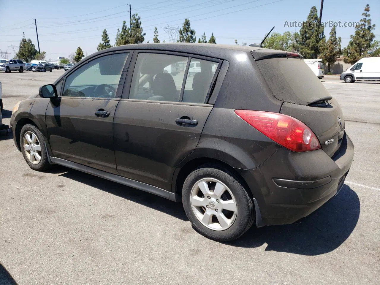 2009 Nissan Versa S Черный vin: 3N1BC13E39L371752