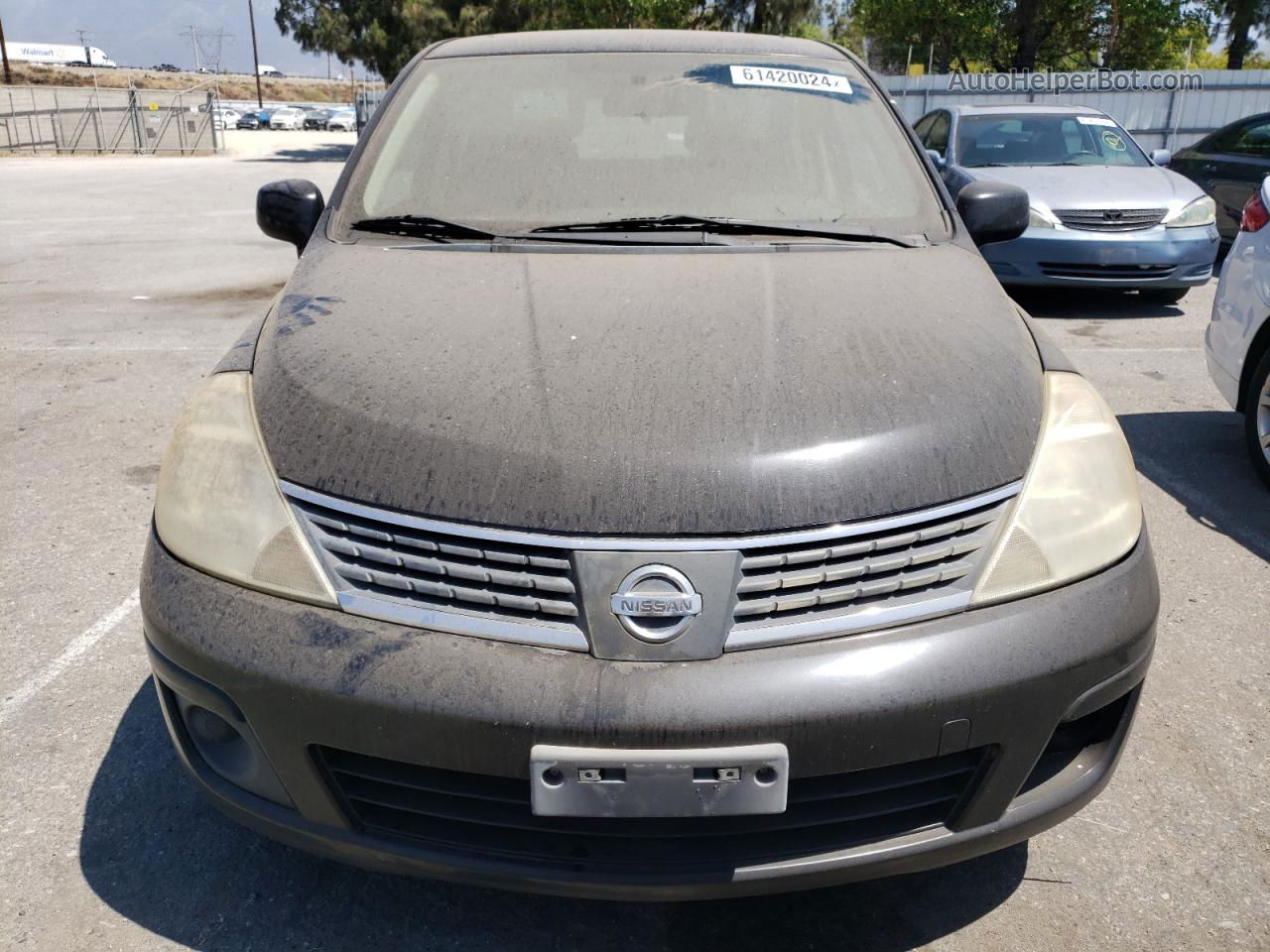 2009 Nissan Versa S Black vin: 3N1BC13E39L371752