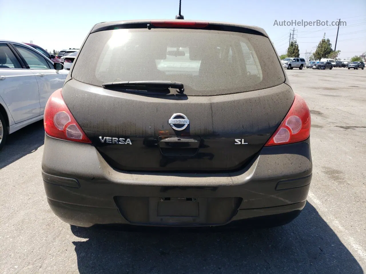 2009 Nissan Versa S Black vin: 3N1BC13E39L371752