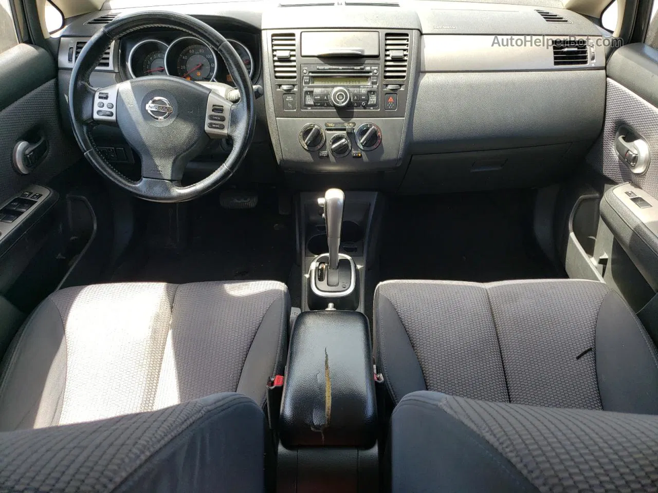 2009 Nissan Versa S Черный vin: 3N1BC13E39L371752