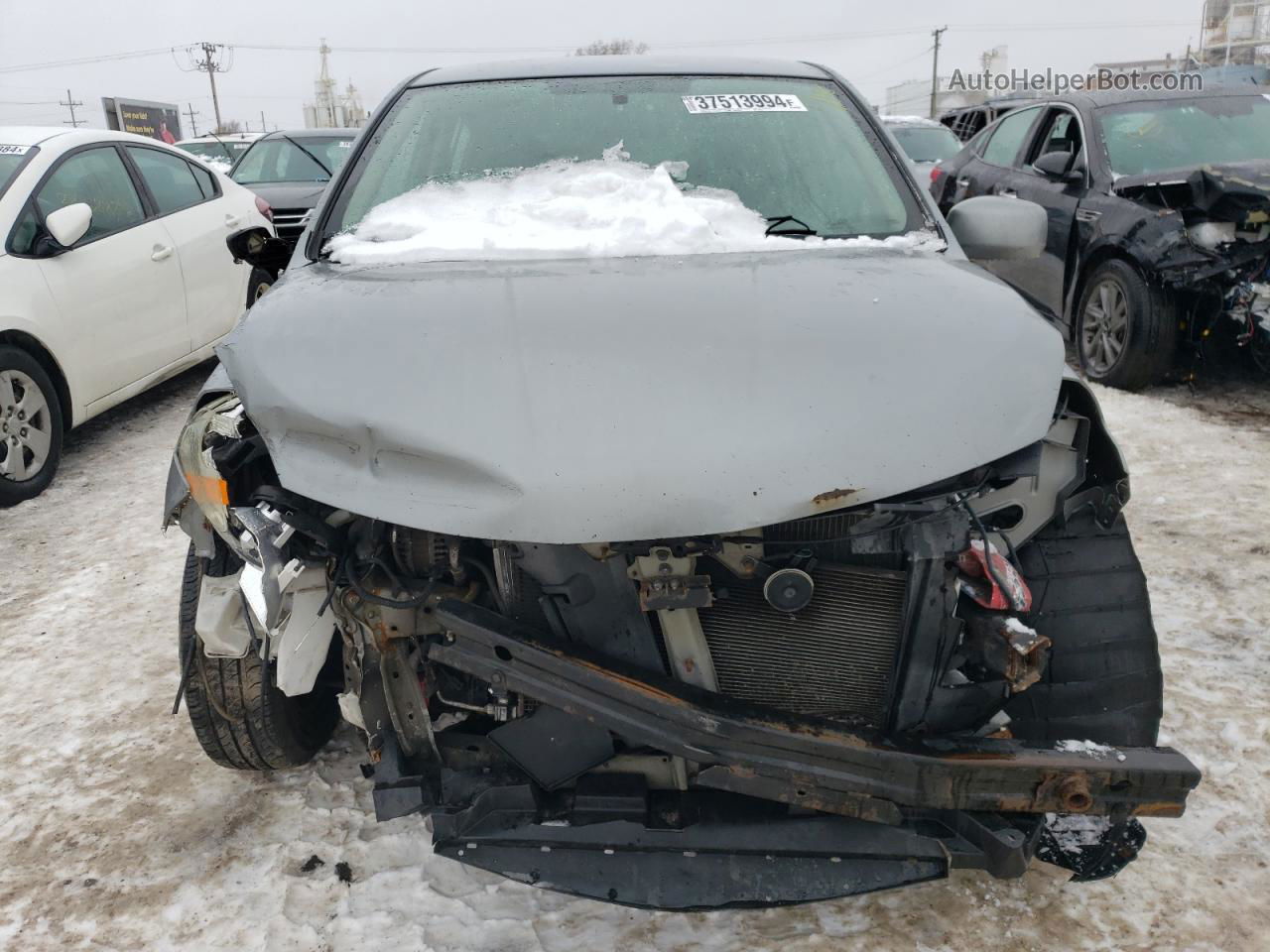 2009 Nissan Versa S Silver vin: 3N1BC13E39L374232