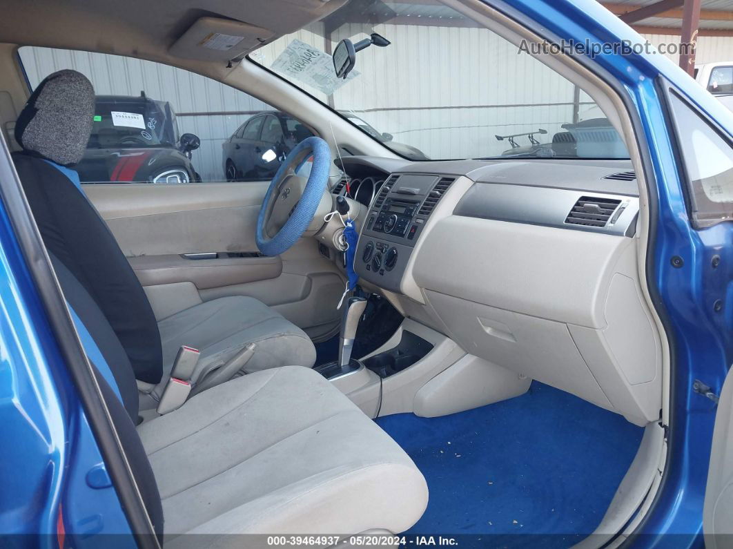 2009 Nissan Versa 1.8s Blue vin: 3N1BC13E39L465128