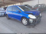 2009 Nissan Versa 1.8s Blue vin: 3N1BC13E39L465128