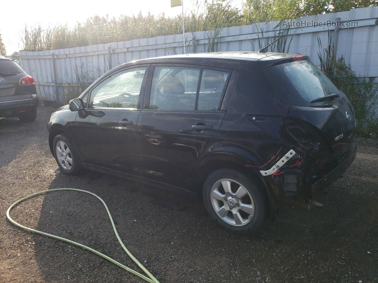 2009 Nissan Versa S Black vin: 3N1BC13E39L477019