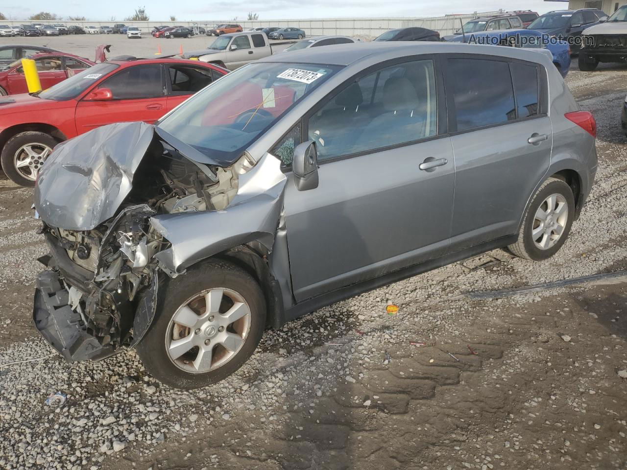 2009 Nissan Versa S Silver vin: 3N1BC13E39L478798