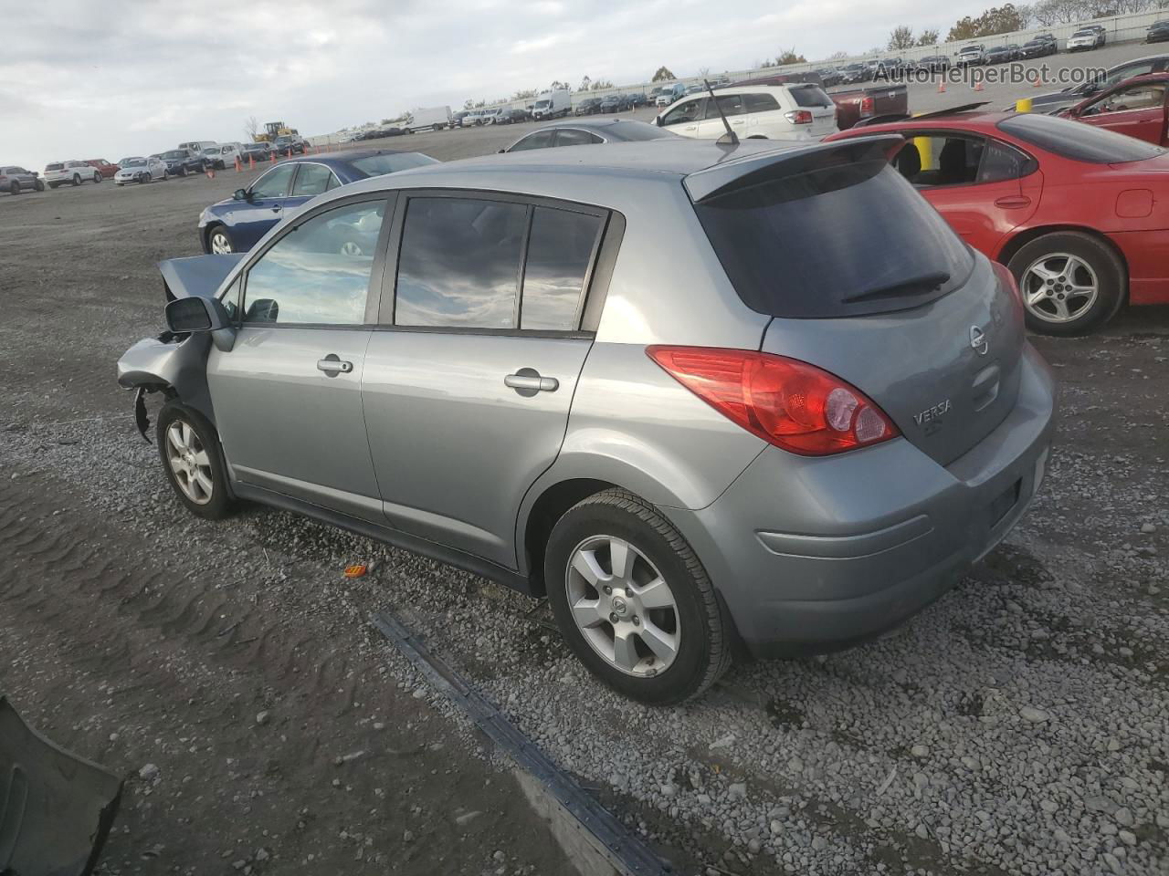 2009 Nissan Versa S Silver vin: 3N1BC13E39L478798