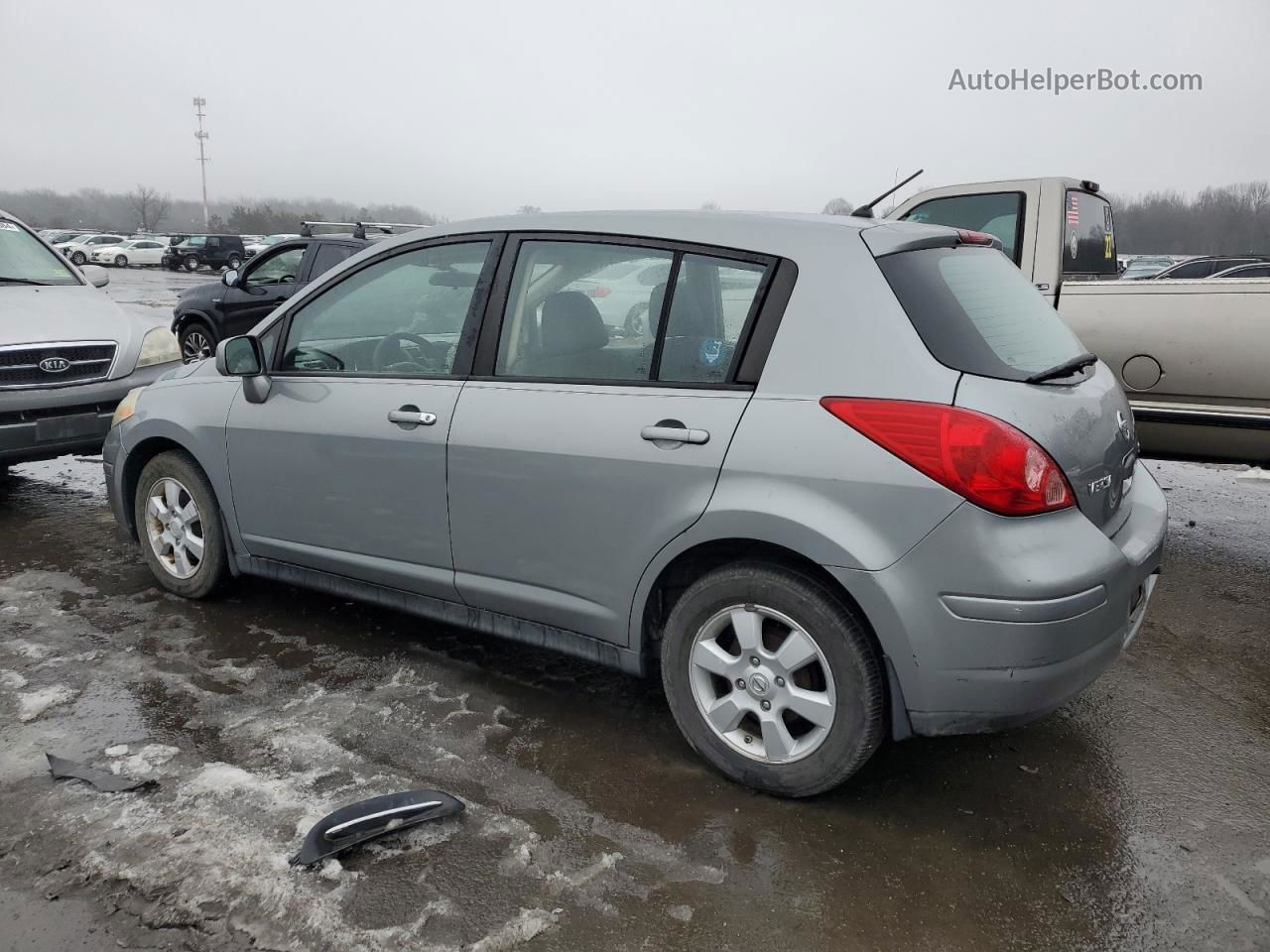 2009 Nissan Versa S White vin: 3N1BC13E49L354426