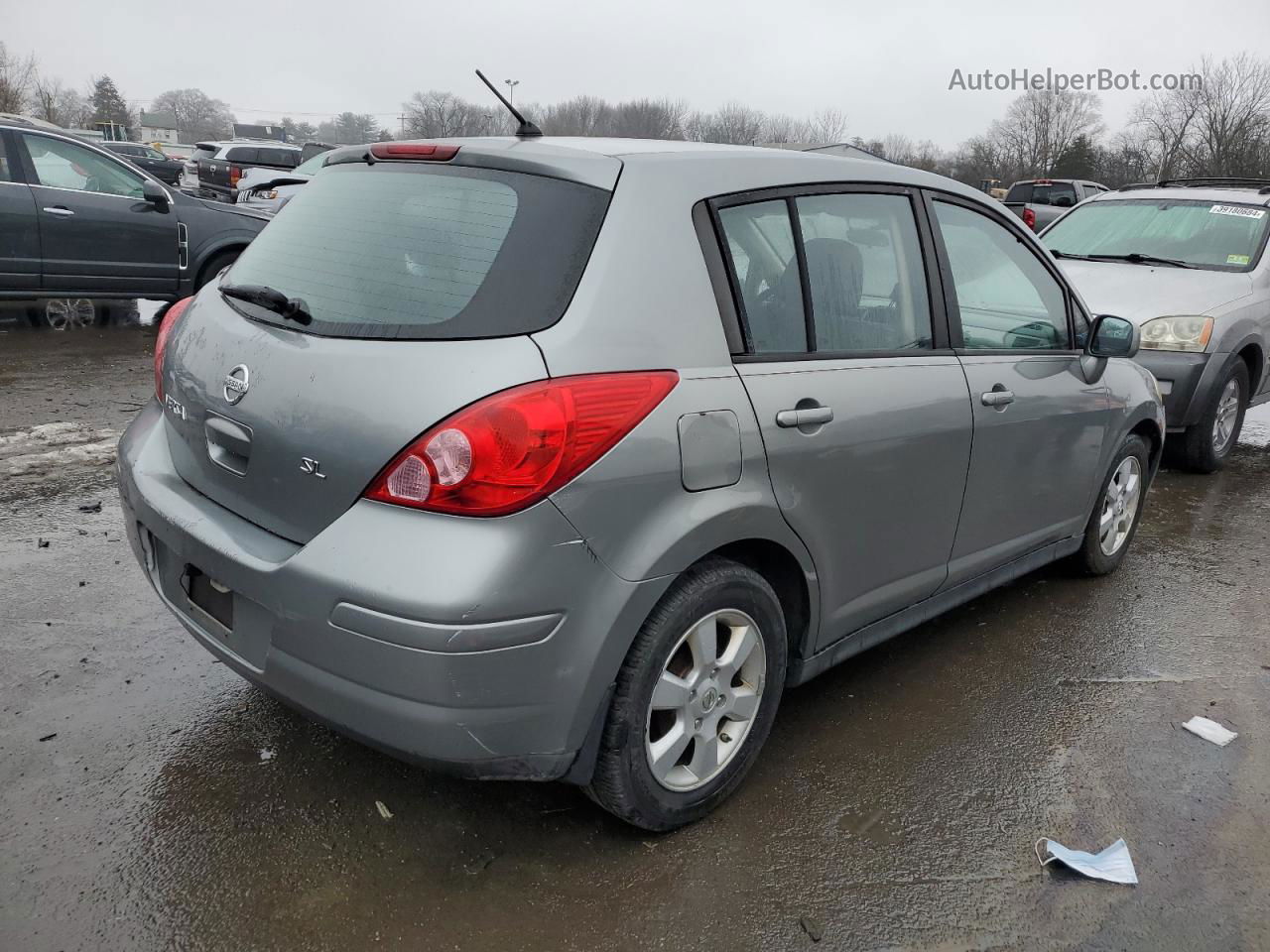 2009 Nissan Versa S White vin: 3N1BC13E49L354426