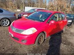 2009 Nissan Versa 1.8s Red vin: 3N1BC13E49L365927