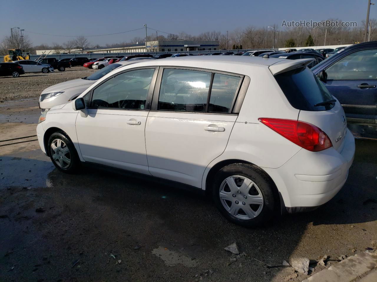 2009 Nissan Versa S White vin: 3N1BC13E49L368097