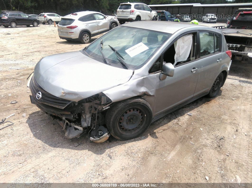 2009 Nissan Versa 1.8 S Серый vin: 3N1BC13E49L385224