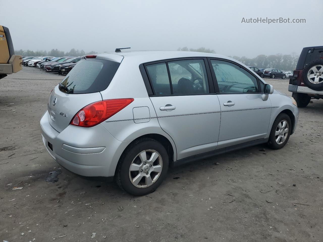 2009 Nissan Versa S Silver vin: 3N1BC13E49L410171