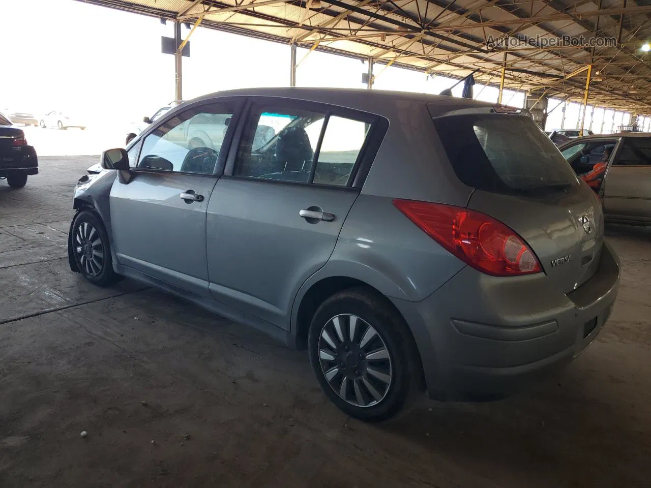 2009 Nissan Versa S Gray vin: 3N1BC13E49L472475