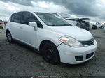 2009 Nissan Versa 1.8 S White vin: 3N1BC13E49L485520