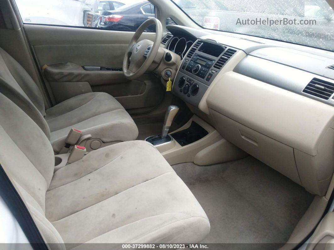 2009 Nissan Versa 1.8 S Белый vin: 3N1BC13E49L485520