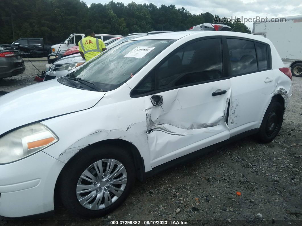 2009 Nissan Versa 1.8 S White vin: 3N1BC13E49L485520