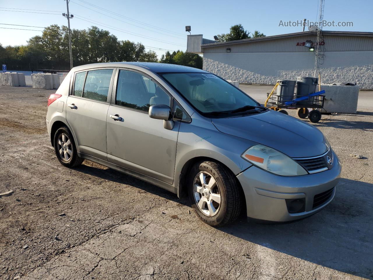 2009 Nissan Versa S Gray vin: 3N1BC13E59L361241