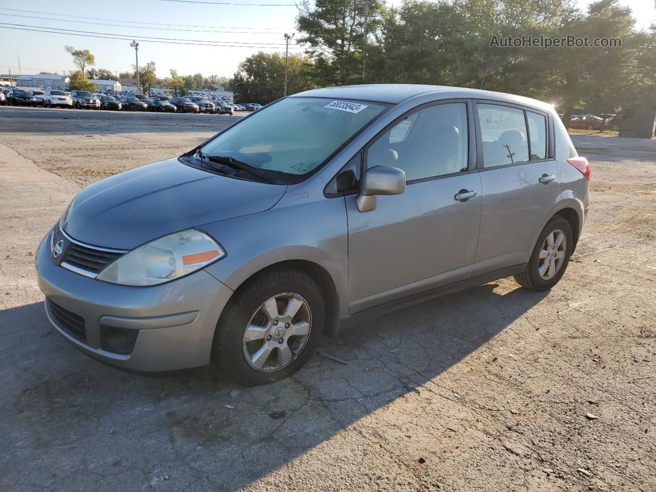 2009 Nissan Versa S Gray vin: 3N1BC13E59L361241