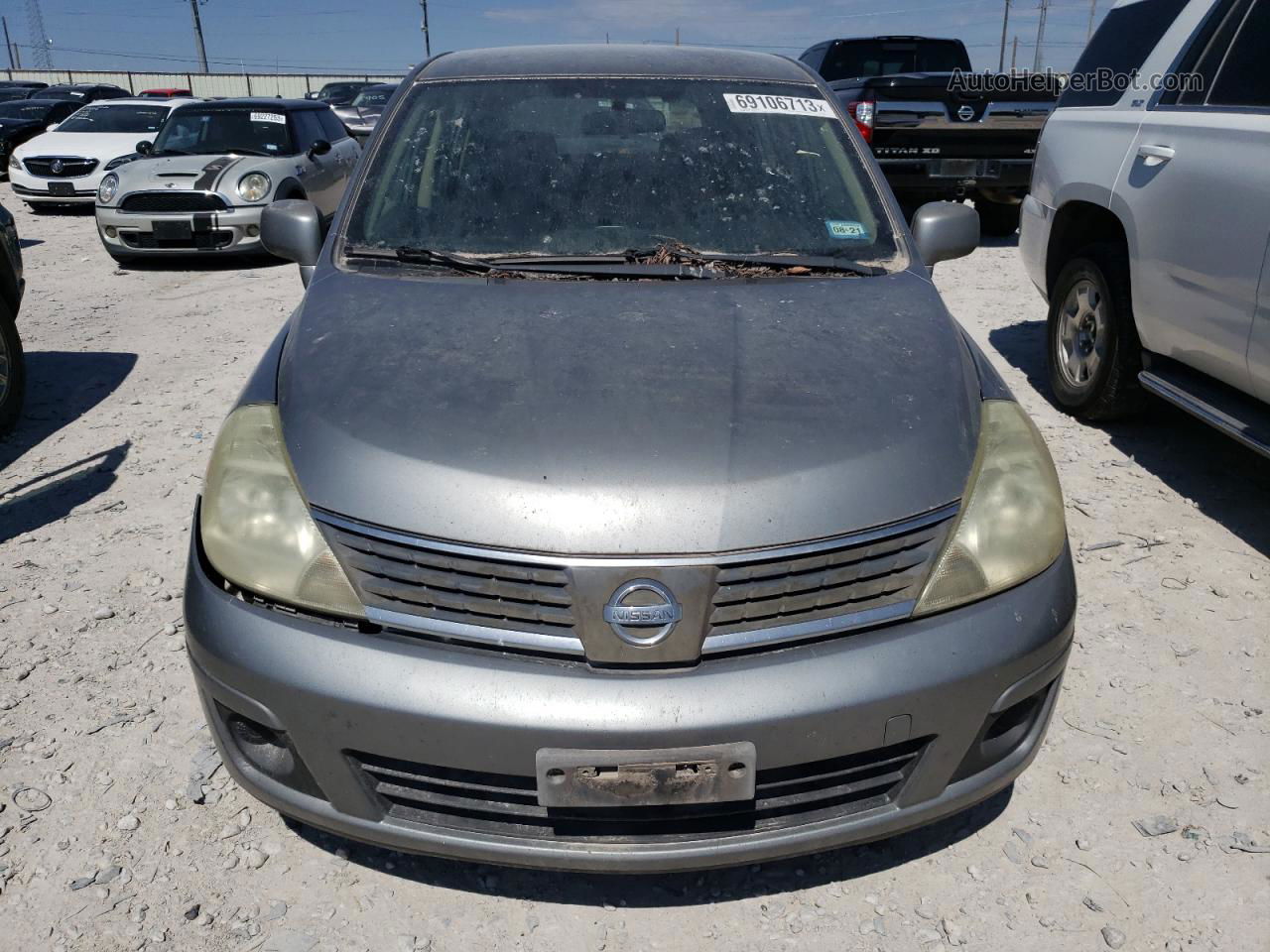 2009 Nissan Versa S Gray vin: 3N1BC13E59L366942