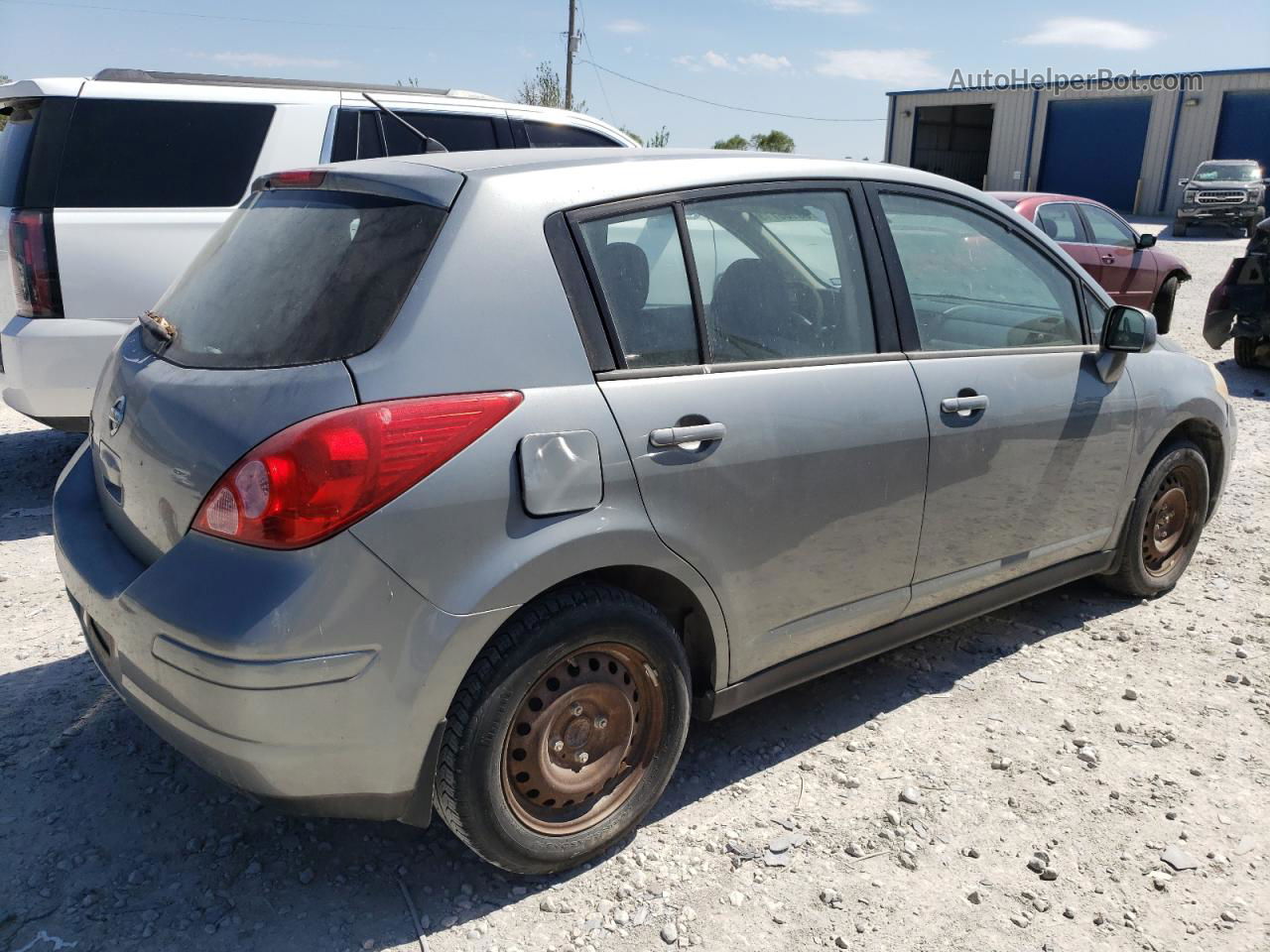 2009 Nissan Versa S Gray vin: 3N1BC13E59L366942