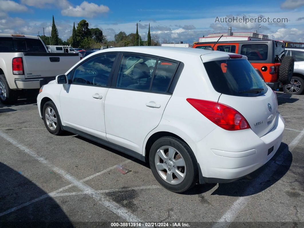 2009 Nissan Versa 1.8sl White vin: 3N1BC13E59L372949