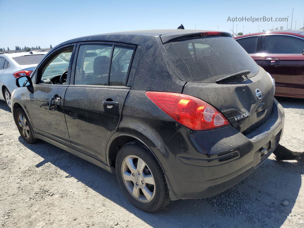 2009 Nissan Versa S Black vin: 3N1BC13E59L410261