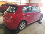 2009 Nissan Versa S Red vin: 3N1BC13E59L451926