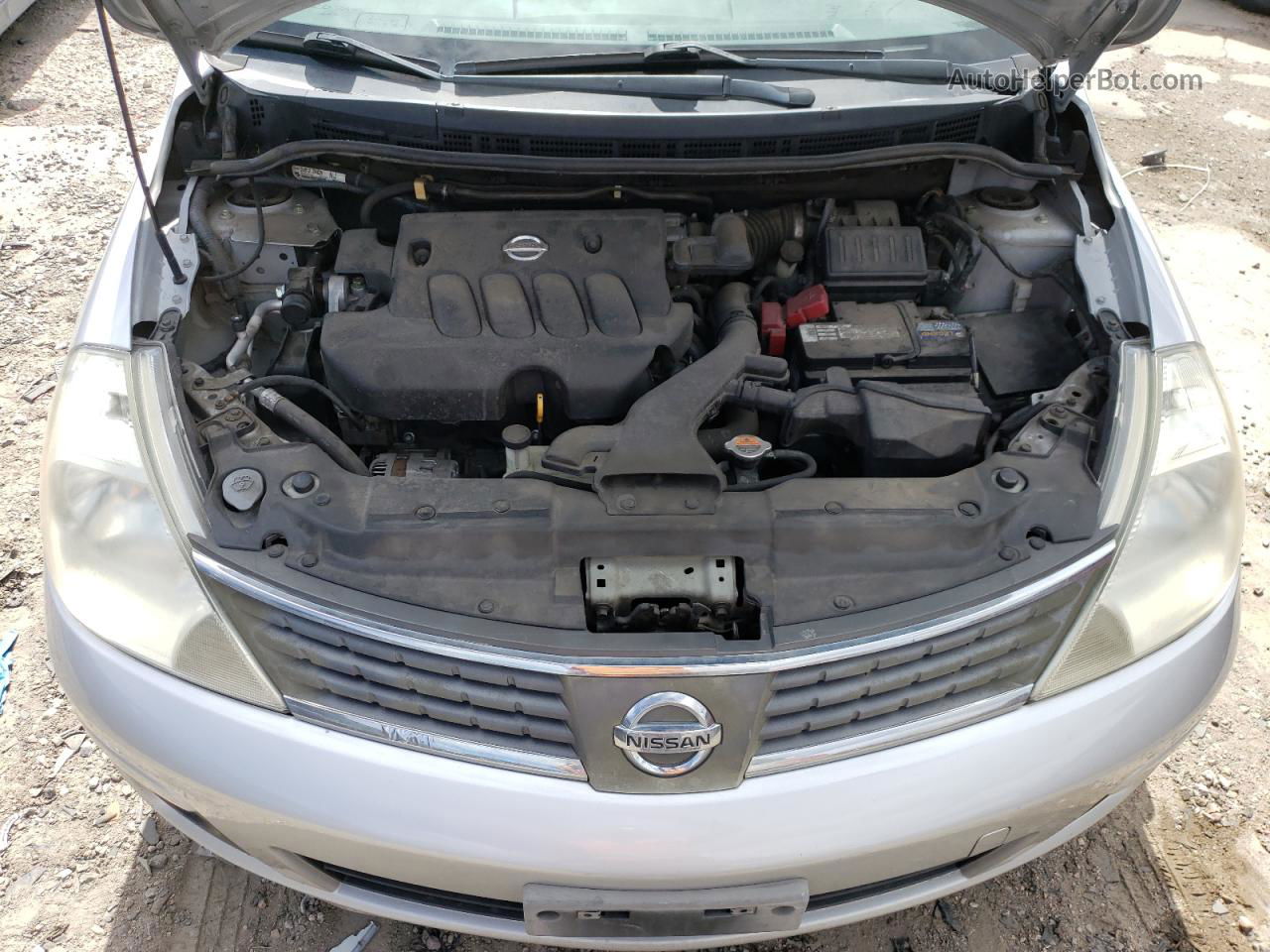 2009 Nissan Versa S Silver vin: 3N1BC13E59L466488