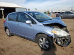 2009 Nissan Versa S Blue vin: 3N1BC13E59L499412