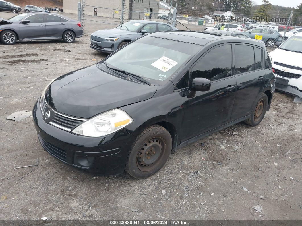 2009 Nissan Versa 1.8s Black vin: 3N1BC13E69L422046