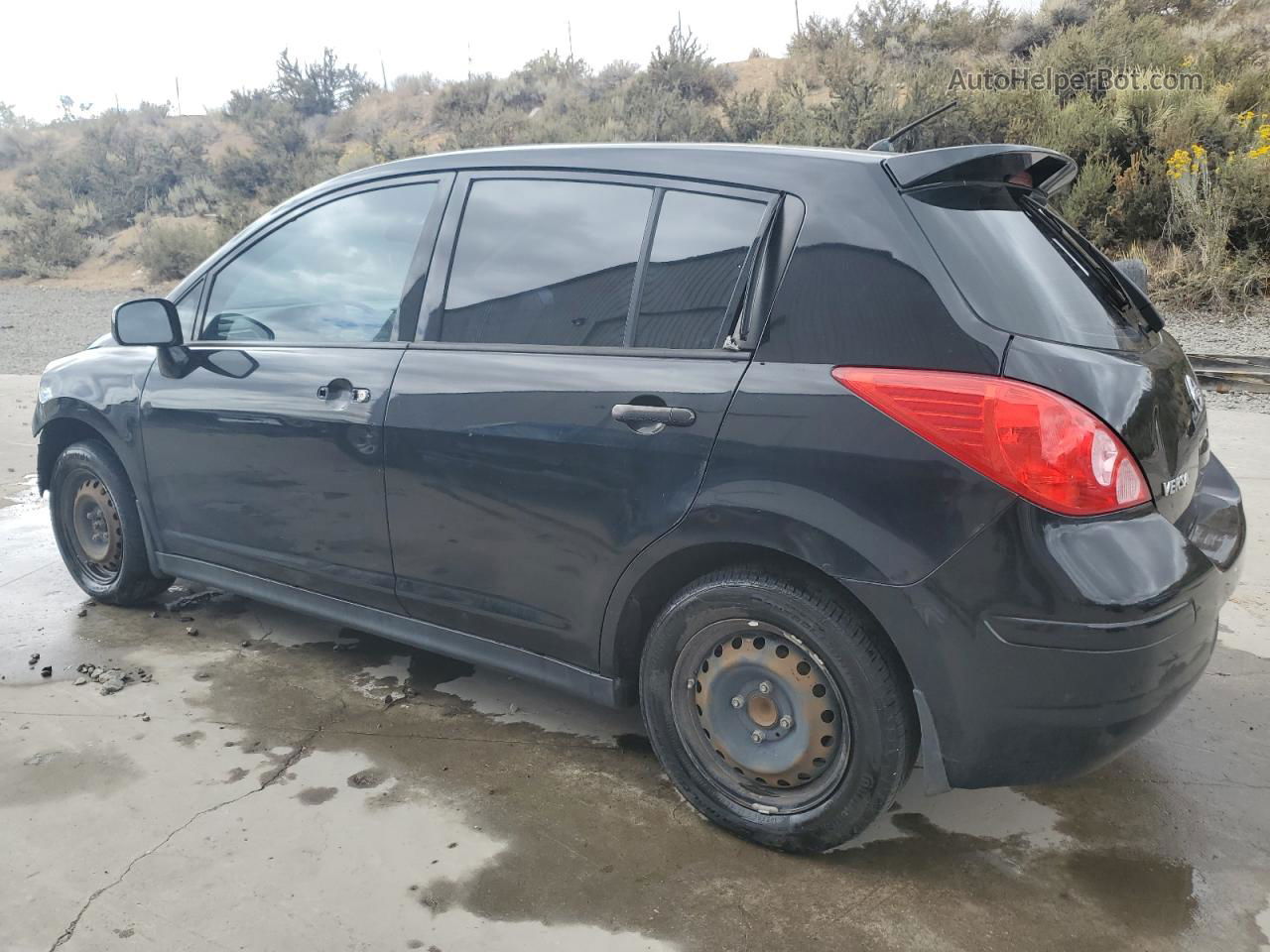 2009 Nissan Versa S Black vin: 3N1BC13E69L425299