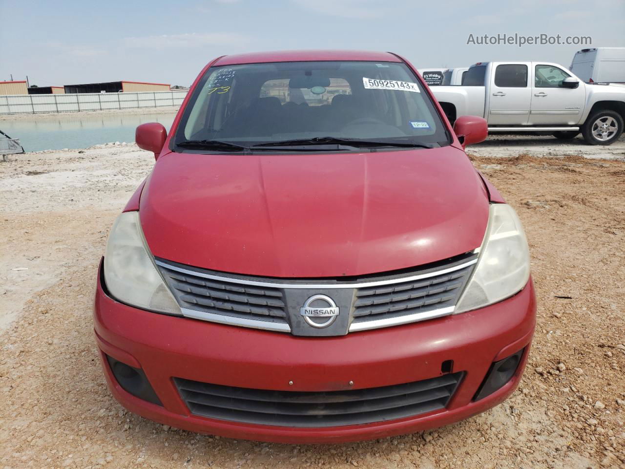 2009 Nissan Versa S Red vin: 3N1BC13E69L455659