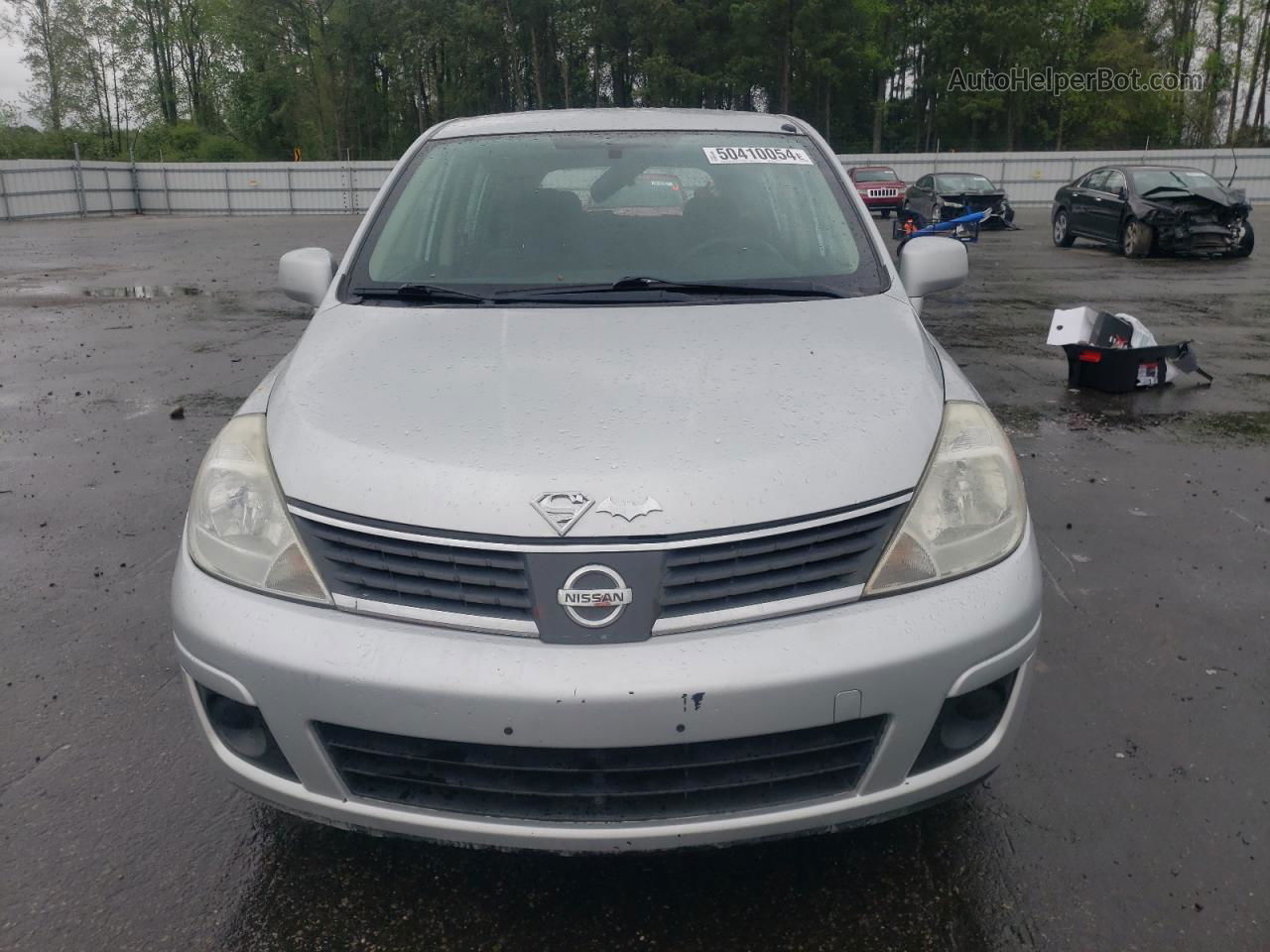 2009 Nissan Versa S Silver vin: 3N1BC13E69L460652