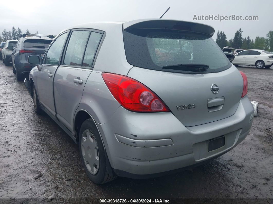 2009 Nissan Versa 1.8s Silver vin: 3N1BC13E69L481873