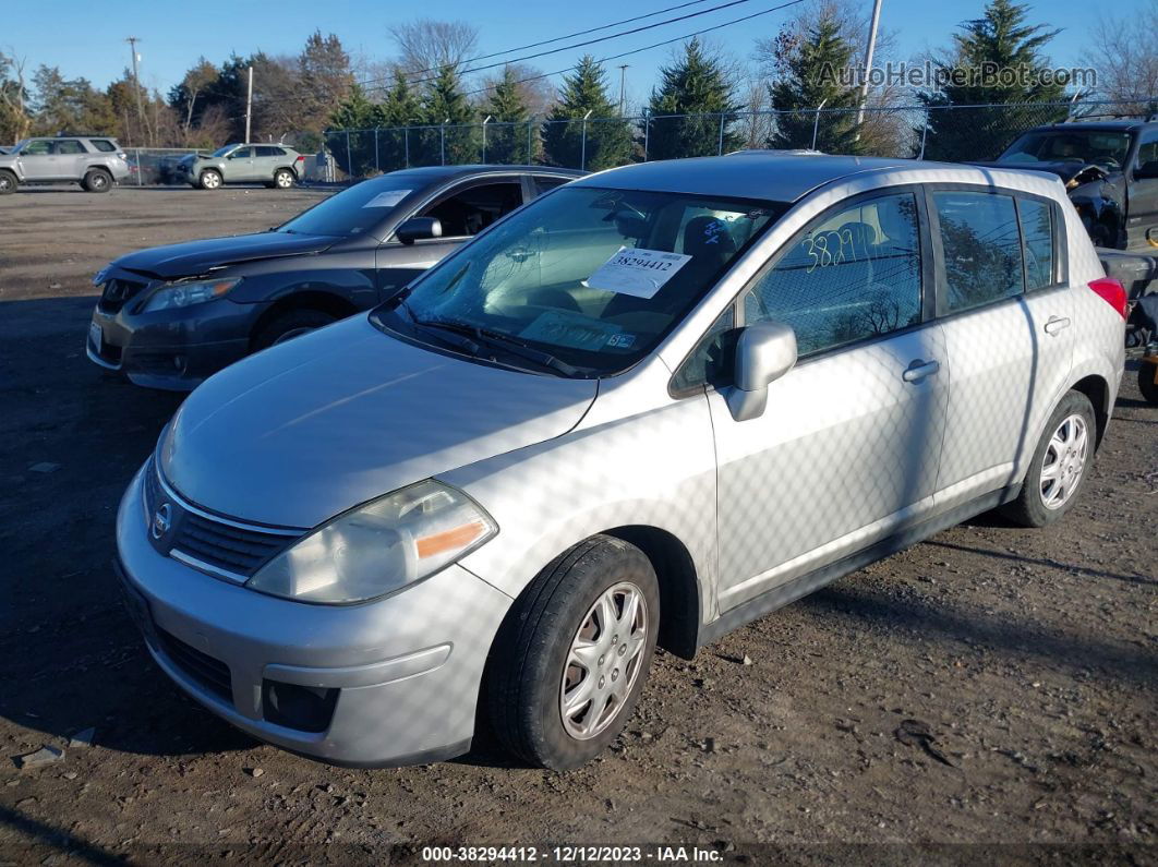 2009 Nissan Versa 1.8s Silver vin: 3N1BC13E79L359183