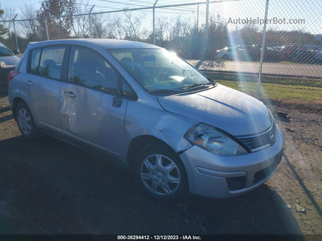 2009 Nissan Versa 1.8s Silver vin: 3N1BC13E79L359183