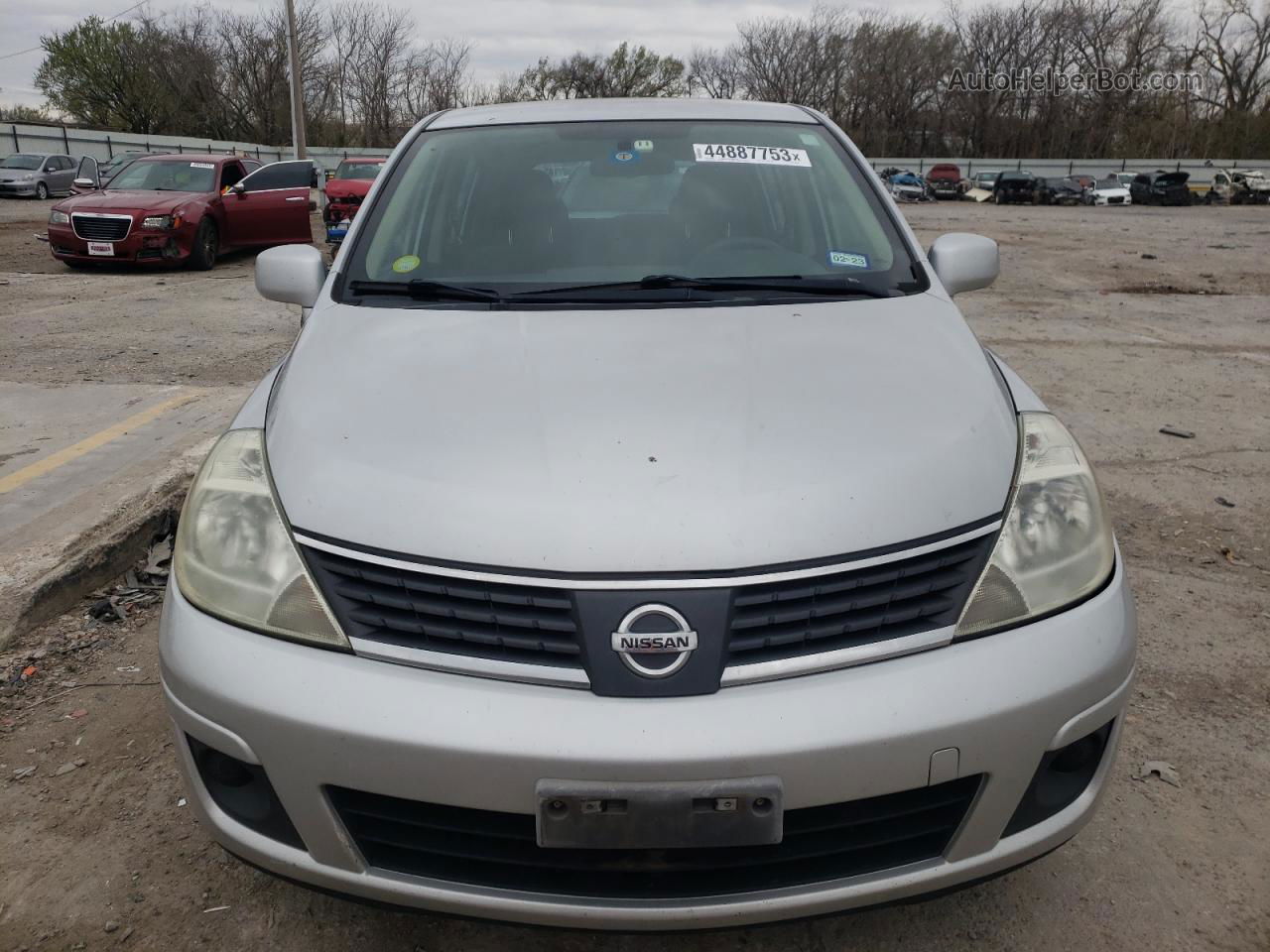 2009 Nissan Versa S Серебряный vin: 3N1BC13E79L365954