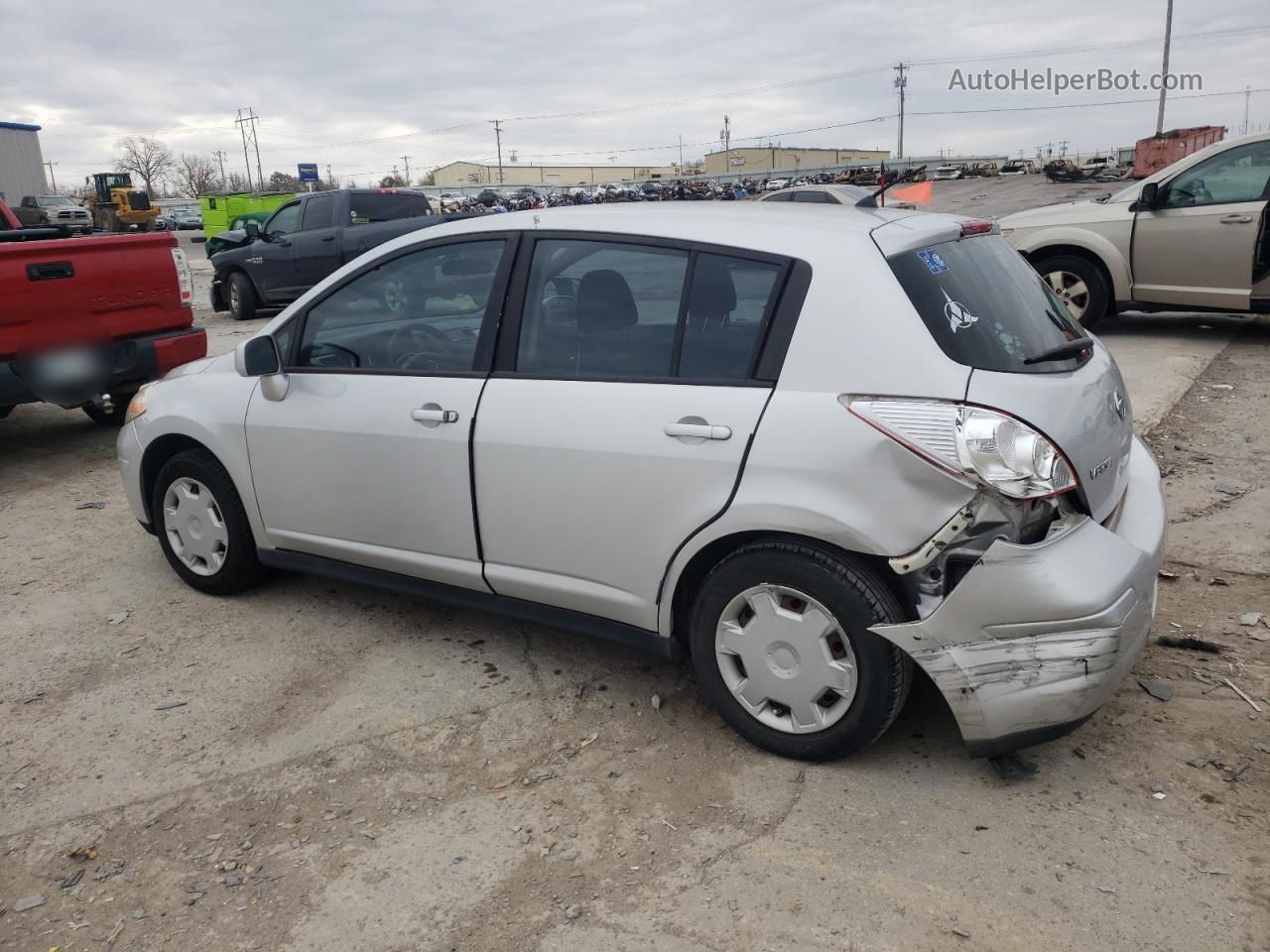 2009 Nissan Versa S Silver vin: 3N1BC13E79L365954