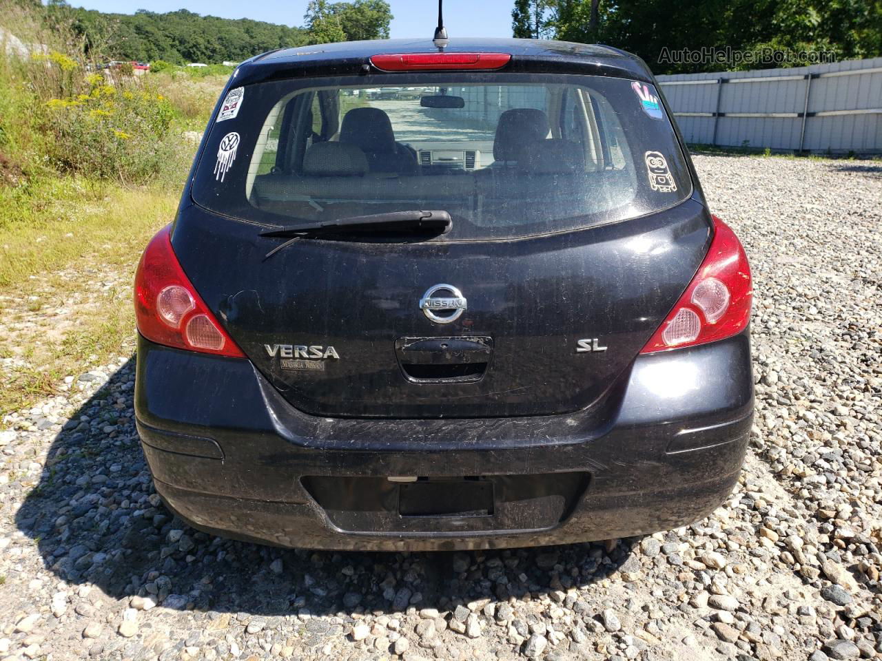 2009 Nissan Versa S Black vin: 3N1BC13E79L372970