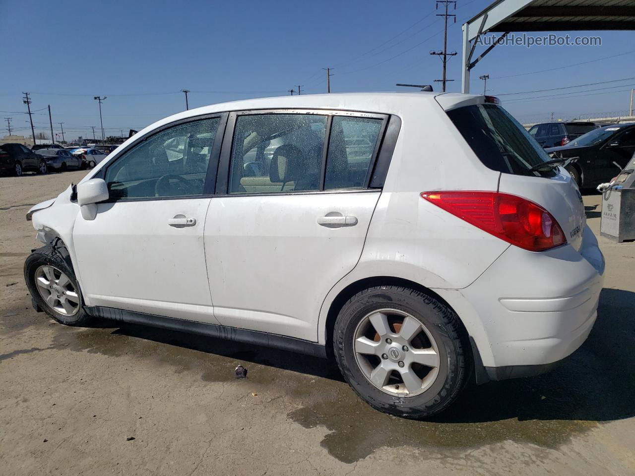 2009 Nissan Versa S Белый vin: 3N1BC13E79L393818