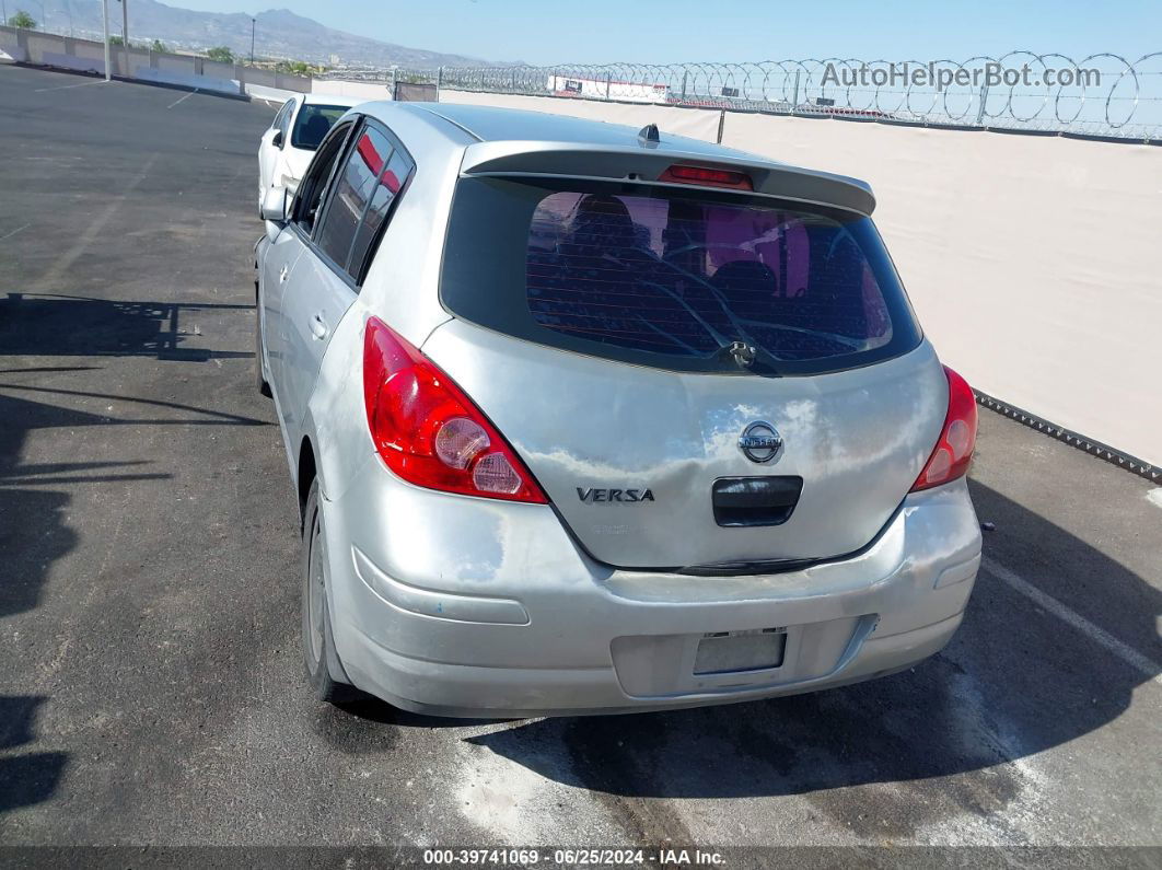 2009 Nissan Versa 1.8s Silver vin: 3N1BC13E79L461034