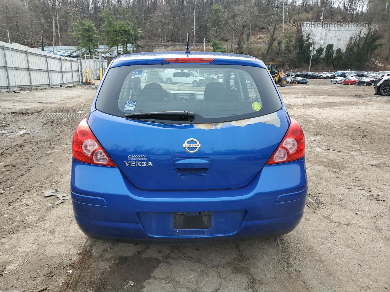 2009 Nissan Versa S Blue vin: 3N1BC13E79L499993