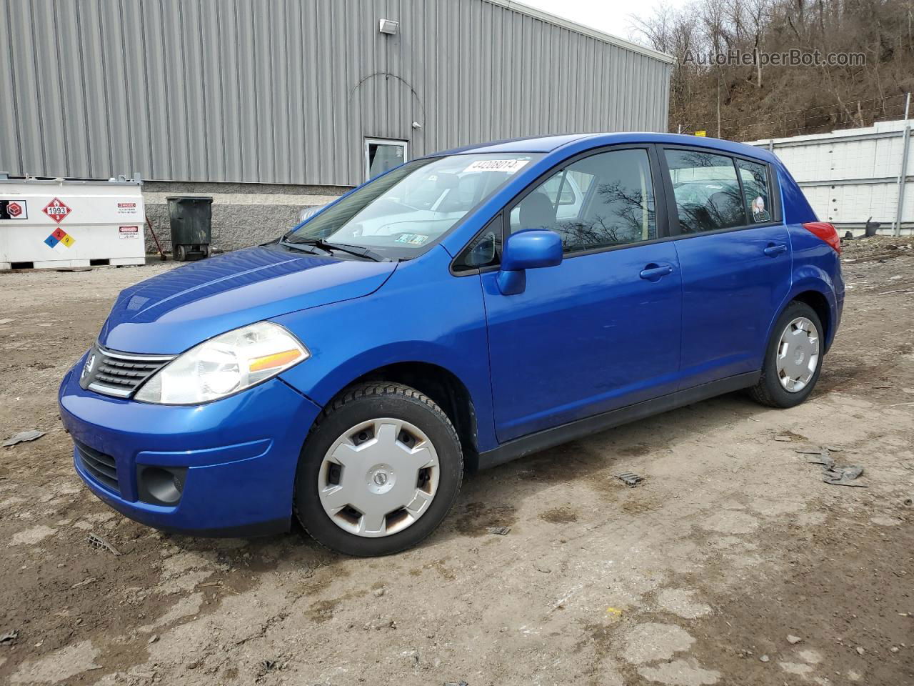 2009 Nissan Versa S Blue vin: 3N1BC13E79L499993