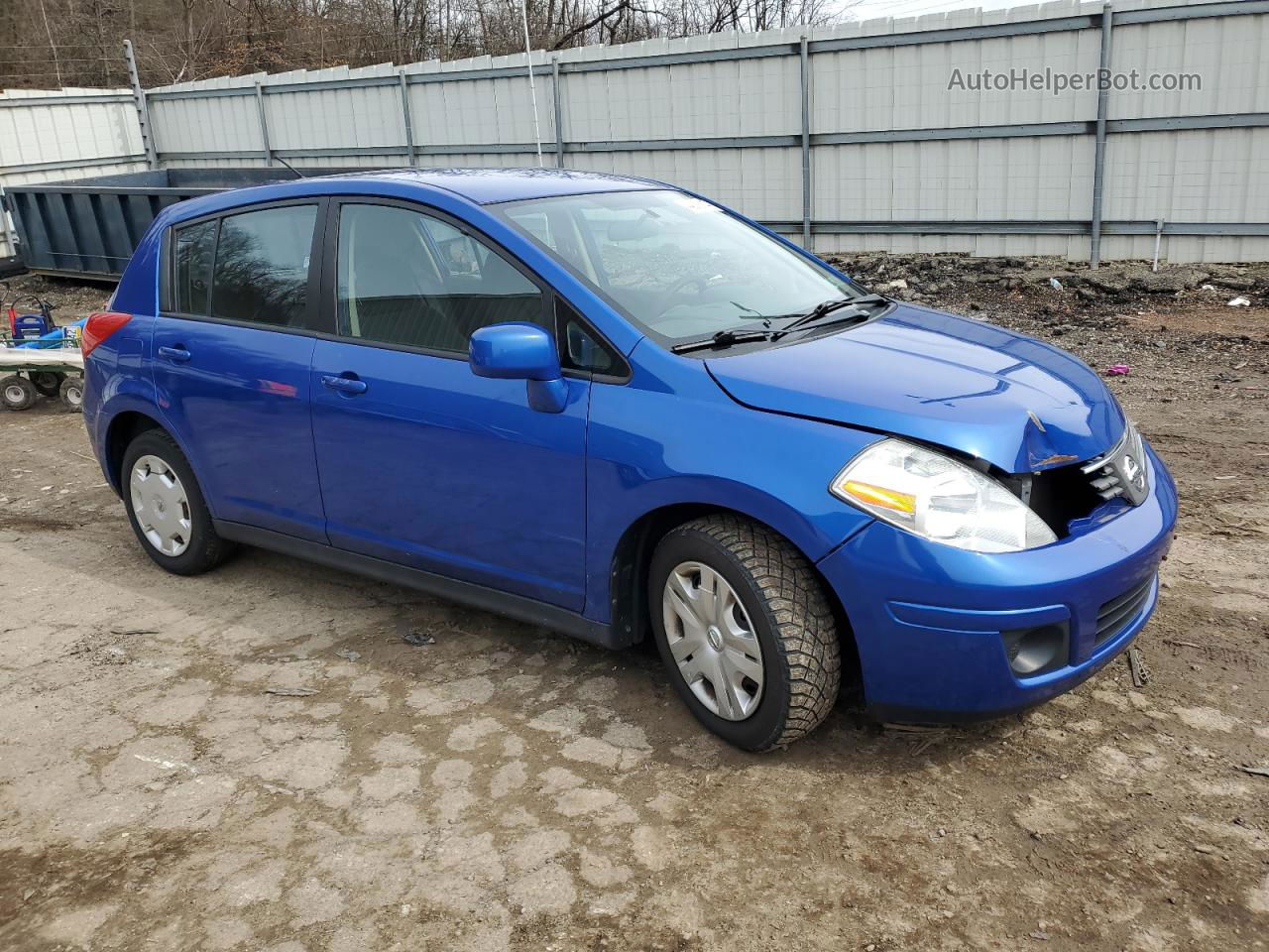 2009 Nissan Versa S Blue vin: 3N1BC13E79L499993